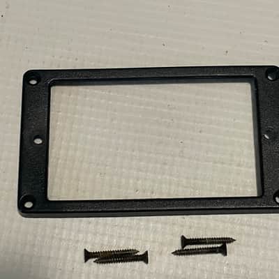 1980's Charvel Jackson Import Model Series Black Oversize Humbucker Pickup Mounting Ring image 1