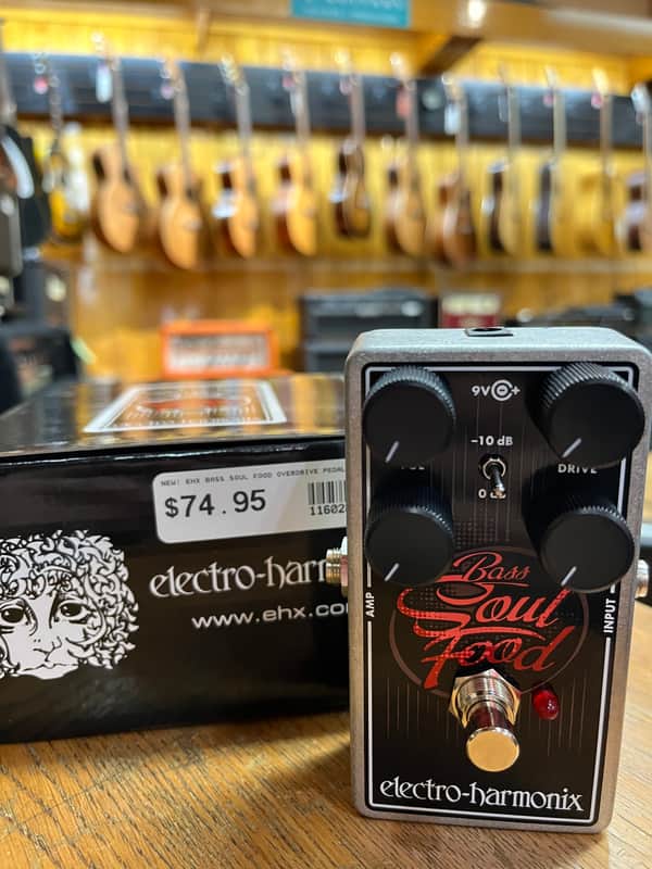 Electro-Harmonix Bass Soul Food Transparent Overdrive 2015 - Present - Black image 1
