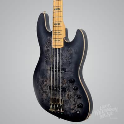Marcus Miller V10 4-string Bass Guitar - Trans Black Satin image 3