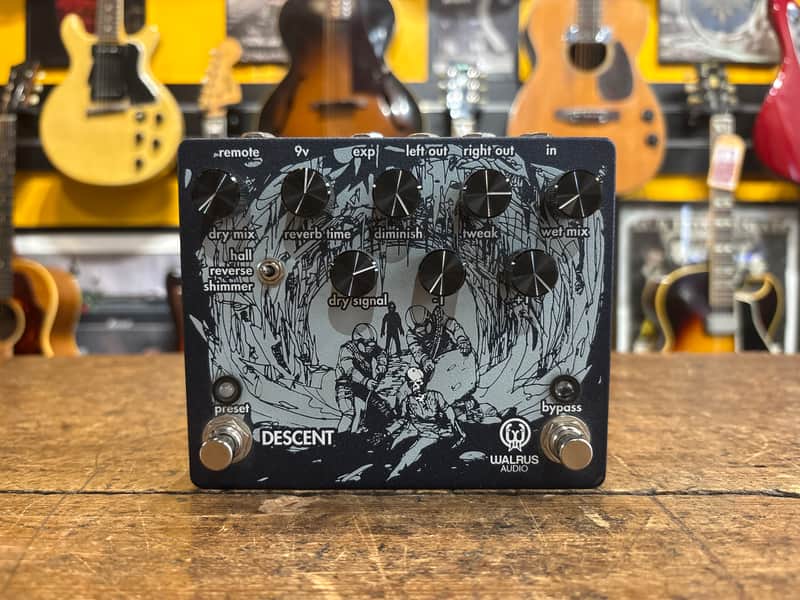 Walrus Audio Descent Reverb / Octave Machine 2015 - 2025 - Blue image 1