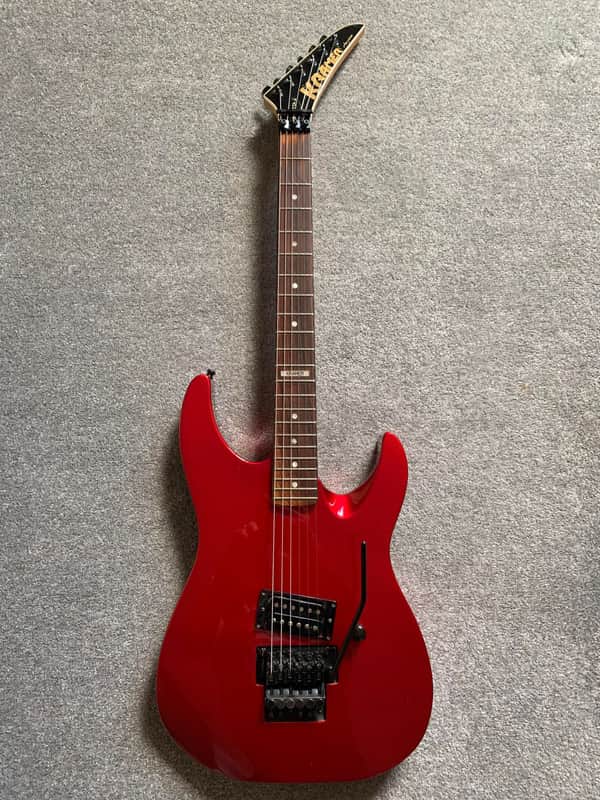 Kramer Baretta II 1988 - Candy Apple Red image 1