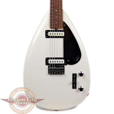 Used USA Made Vox Mark III Brian Jones Model Electric Guitar in White image 1