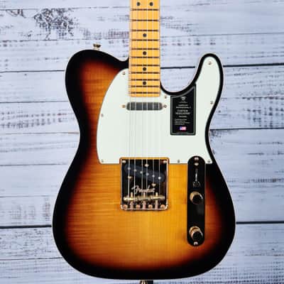 Fender 75th Anniversary American Professional Custom Telecaster w/Case | 2-Color Sunburst image 1
