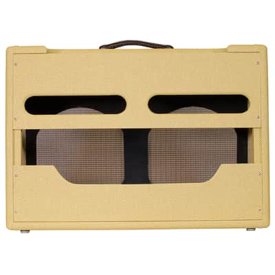Mojotone Narrow Panel Tweed Twin High Power® Style Guitar Amplifier Combo Speaker Cabinet image 3
