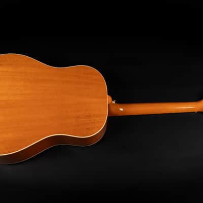 2017 Gibson J-35 Banner Reissue - Antique Natural | USA All Solid Slope Shoulder Dreadnought J-45 Style Acoustic Guitar L.R. Baggs Pickup | CoA OHSC image 10