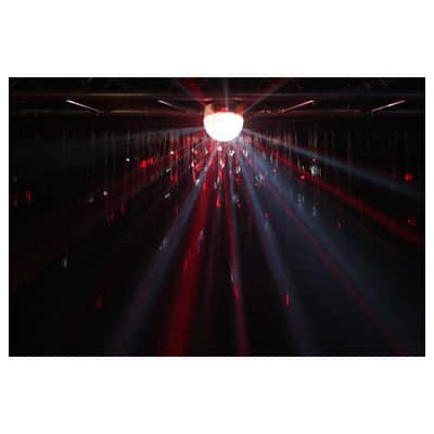 4x Blizzard Snowball DMX RGBW LED Multi Beam Effect Lights w/ Carry Bags image 4