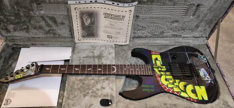2015 ESP LTD KH-Nosferatu Kirk Hammett Signature 1 of 300 TOP CONDITION w/ OHSC + COA image 1