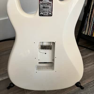 Kramer Aero Star ZX30 1984 Vintage White 6 String Electric Guitar image 8
