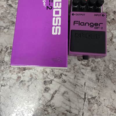 Boss BF-2 Flanger 1984-1990 (Green Label) Made In Japan | Reverb