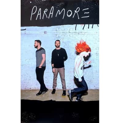 PARAMORE S/T Ltd Ed RARE Tour Poster! Fall Out Boy PVRIS TONIGHT ALIVE PANIC AT THE DISCO NO DOUBT image 1