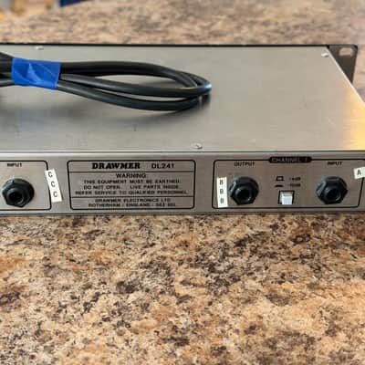 Drawmer DL241 Dual Auto Compressor Mono or Stereo TRS version Analog Expander Gate image 6