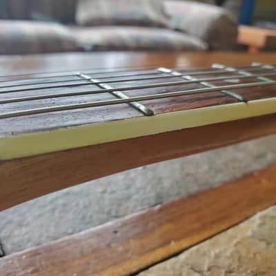 Kingston MIJ vintage Kent/Teisco-esque electric 1960s red burst image 9