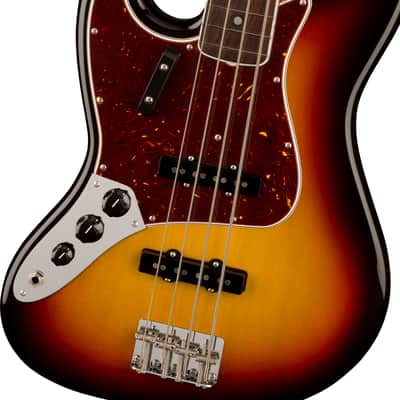 Fender American Vintage II 1966 Jazz Bass Left-Hand, Rosewood Fingerboard - 3-Color Sunburst image 5