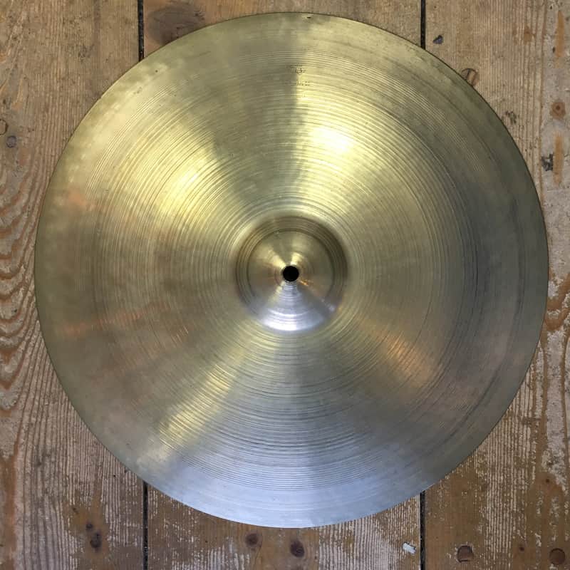 A. Zildjian 17" Small Stamp Crash Cymbal 1957 - 1960 image 1