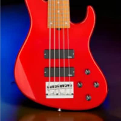 Sadowsky MetroExpress 5-String 24-Fret Modern Bass Roasted Maple Fingerboard 5-String Solid Candy Apple Red Metallic High Polish image 2