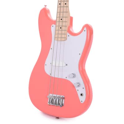 Squier Sonic Bronco Bass Tahitian Coral image 2