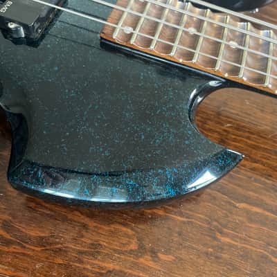B.C. Rich Mockingbird Neck Through US made Bass Rare Scalloped 1987-1989 MIA image 14