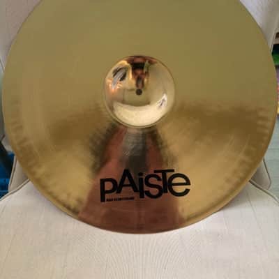 Paiste  Signed Iron Maiden 2012 Nicko McBrain Powerslave Ride image 3