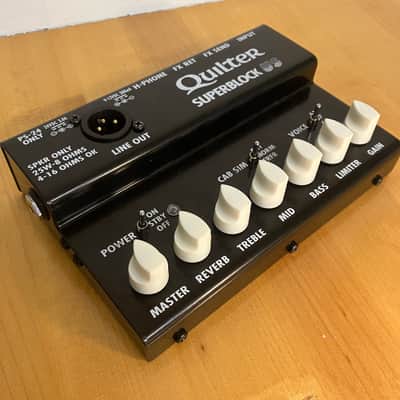Quilter SuperBlock US 25-Watt Pedalboard Guitar Amp 2021 - Black image 4