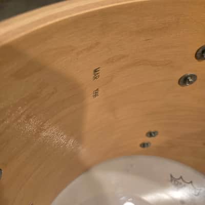Ludwig Classic Maple 10x14" Rack Tom - 1996- Black Cortex image 5