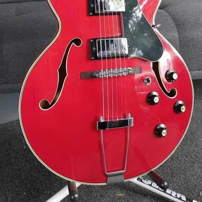 MIJ ES-335 or ES-330 1970s - Cherry Red (like Ibanez, Greco, etc) image 13