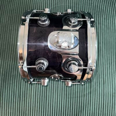 DW Performance Series 8x10" Rack Tom 2010 - Present - Ebony Stain image 3