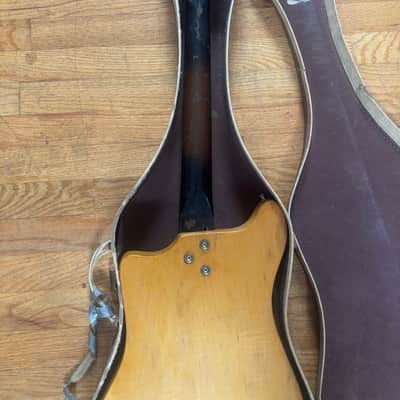 Vintage Kay-Built Truetone Single Pickup Electric Guitar c. 1959–1961 – Made in USA (w/ original case) image 5