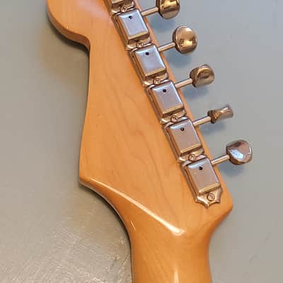 1991 Fender Japan Stratocaster maple neck | from FujiGen St57-90 | J serial | A stamped image 2