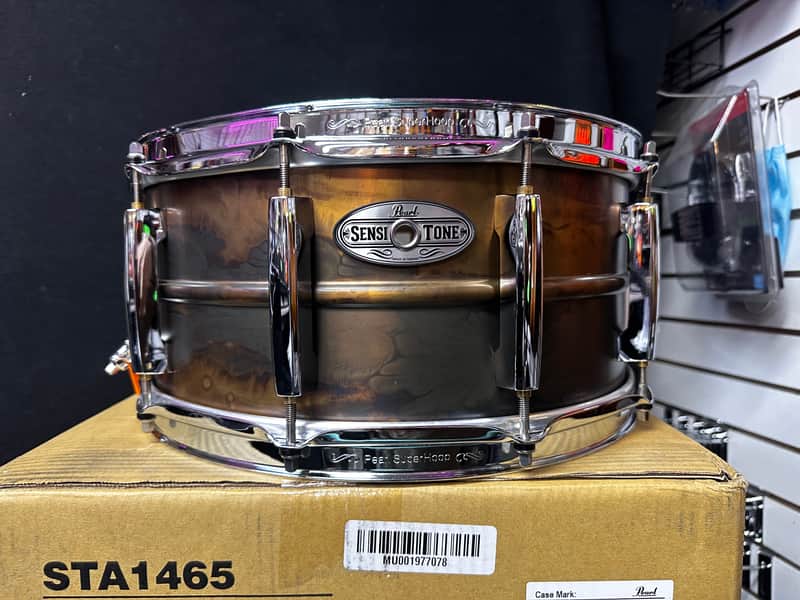 Pearl Sensitone 1465FBN Snare image 1