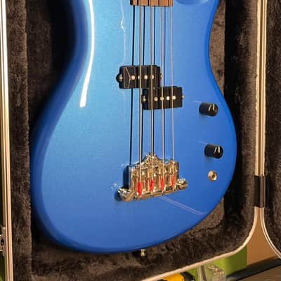 1983 Vantage (Matsumoku) MIJ X-88 Bass - fully restored in custom Lake Placid Blue w/HSC image 2