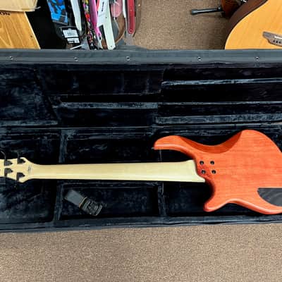 DEAN Edge 1 6-string BASS guitar NEW Vintage Mahogany w/ Light CASE B-stock NO stamp image 5