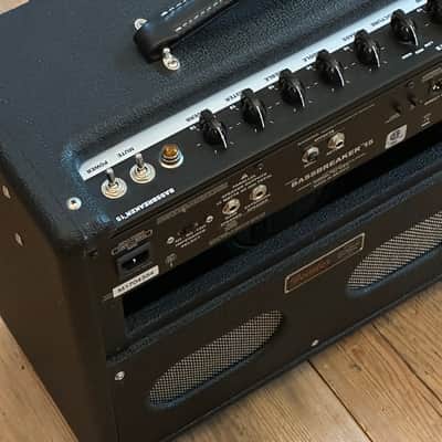 Fender Bassbreaker 15 "Midnight Oil" FSR Limited Edition 15-Watt 1x12" Guitar Combo with Celestion Greenback G12M 2018 Black image 3