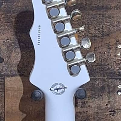 2009 Epiphone "Custom Shop" Wilshire Pro - Limited Run Of 200 - Alpine White image 11