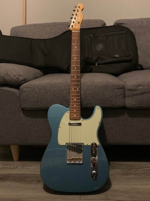 Fender Vintera '60s Telecaster Modified with Pau Ferro Fretboard 2019 - 2023 - Lake Placid Blue