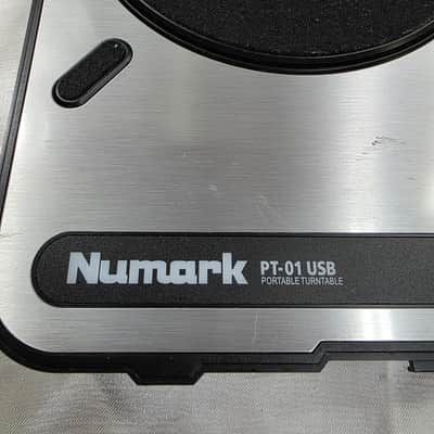 Numark PT-01USB Portable Turntable 2010s - Black image 2