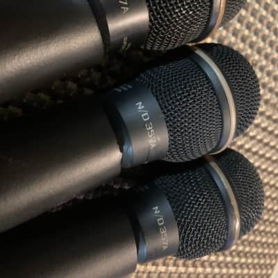 Lot of 3 ElectroVoice EV N/D 357A Microphones image 3