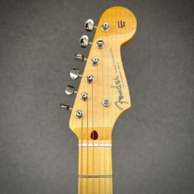 Fender Custom Shop 70th Anniversary 1954 Stratocaster DLX Closet Classic, Maple – Wide-Fade 2-Color Sunburst image 9