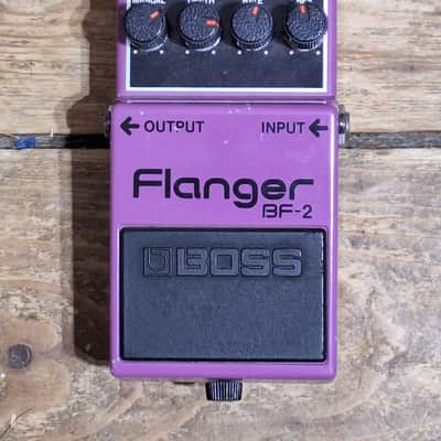Boss BF-2 Flanger (Black Label) 1980 - 1984 - Purple image 1