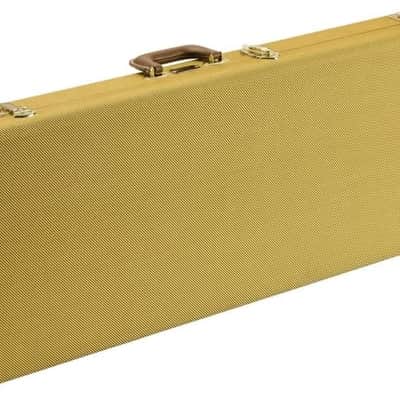 Liquid Audio Fender Classic Series Wood Case Stratocaster®/Telecaster®, Tweed Bundle w/ 12x Fender Picks Polishing Cloth image 2