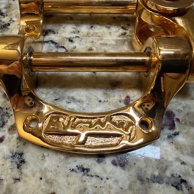 Bigsby B5 Vibrato Tailpiece & Bridge 2000s - Gold image 2