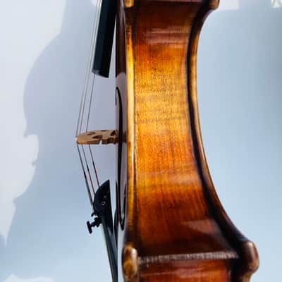 Fine Italian labeled Violin Stefano Scarampella di Brecia Fece In Mantova 1855 image 20
