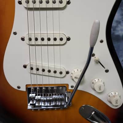 Vintage 1990 Harmony Since 1892 Model H-80T Strat Style Electric Guitar Pro Setup Original Korea image 5