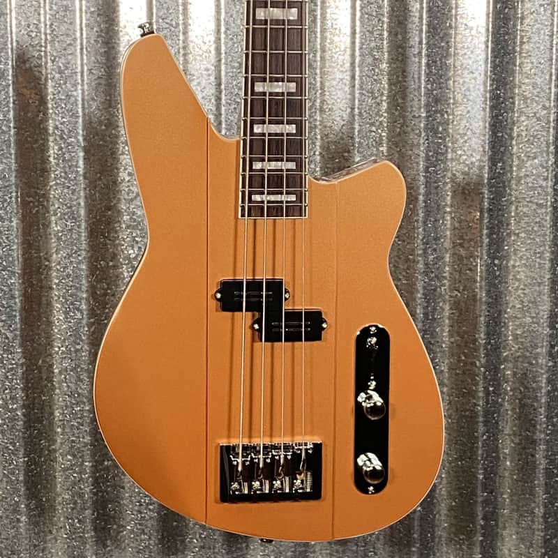 Reverend Sentinel Short Scale 4 String Bass Metallic Copper #73228 Blem image 1