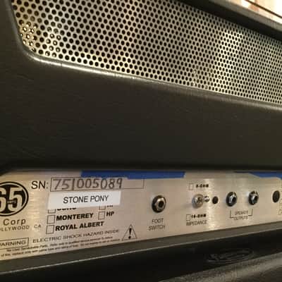 65 Amps Stone Pony Tube Head image 5