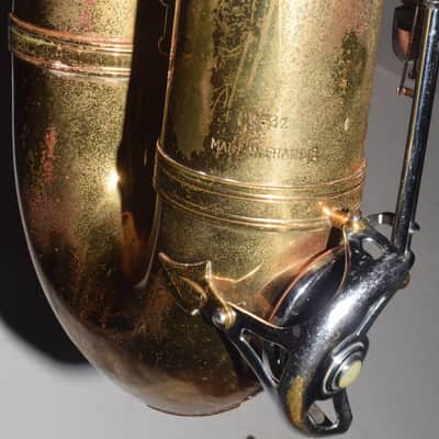 Noblet Tenor Sax-pro model 1950's - Original lacquer-Newly overhauled-Video Demo-Free USA Ship image 23