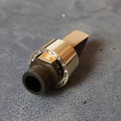 Gen Sax "REBEL" Alto Saxophone Clarinet Ligature Sound Booster | Heavy Mass Ring Ligature Bronze image 6