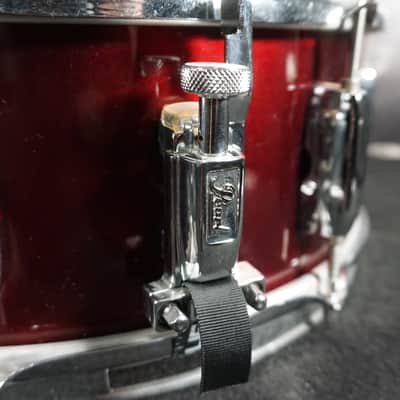 Pearl Export Series 14x5.5 Snare Drum – Red Wine Wrap – 8 Lug – ISS Era – Taiwan image 4