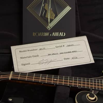 Northfield  NFS-F5 Carved Top Mandolin (2026), ser. #S2601578, original molded black hard shell case. image 16