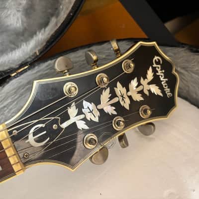 Epiphone Sheraton II Electric Guitar Ebony Circa 2005 image 5