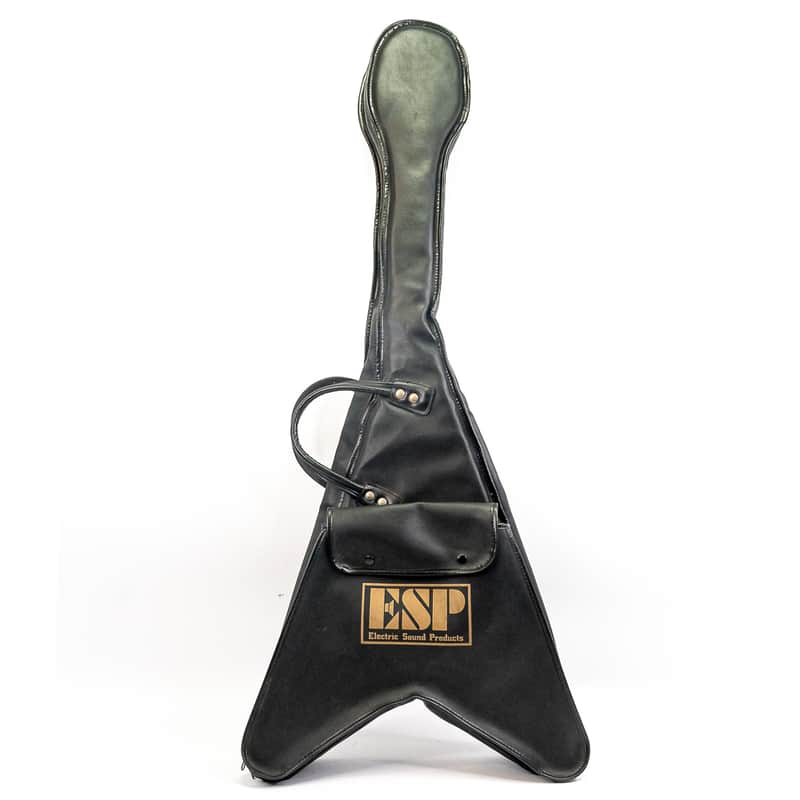 ESP V-Style Electric Guitar Gig Bag – Padded Case with Logo & Front Pocket image 1